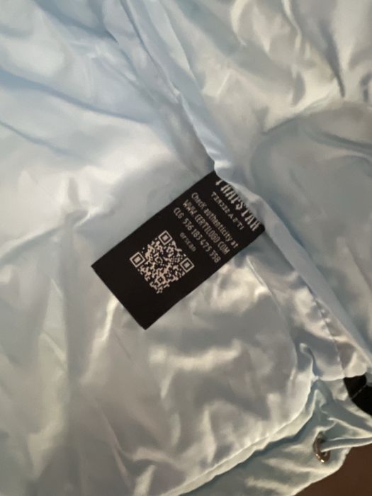 Trapstar ITS A SECRET Puffer Jacket  Ice Blue