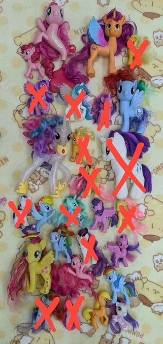 Фигурки my little pony