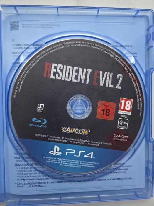 Joc PS5/PS4 Resident Evil 2 Remake 2019