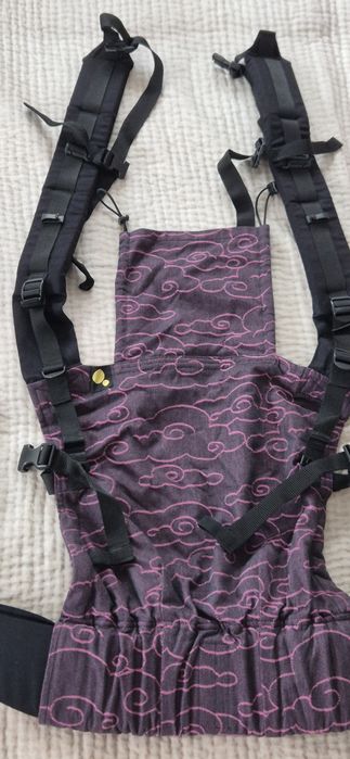 Marsupiu Luna Una Norișori Roz + cadou protecții bretele