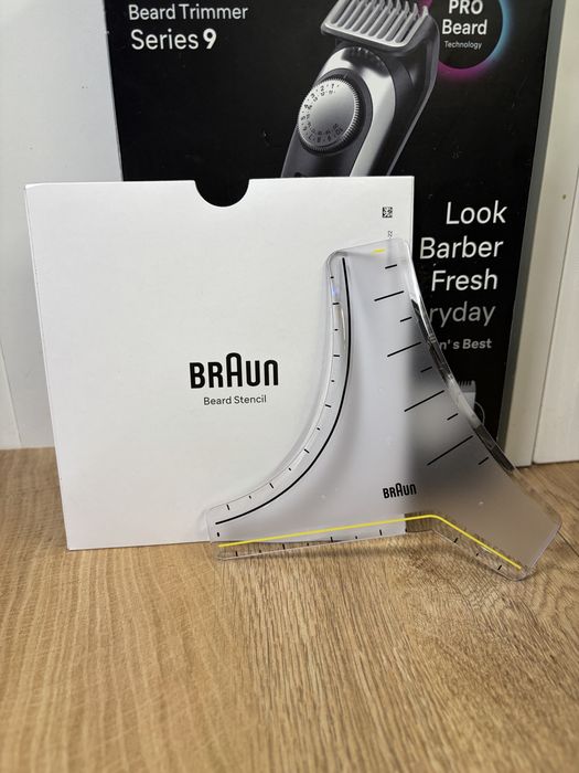 Braun Series 9 BT9441 Professional Beard Trimmer + 11 приставки