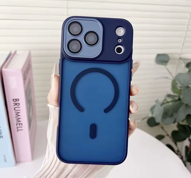 Iphone 17 AIR 17 PRO 17 PRO MAX Husa Magsafe Plastic Margine Silicon