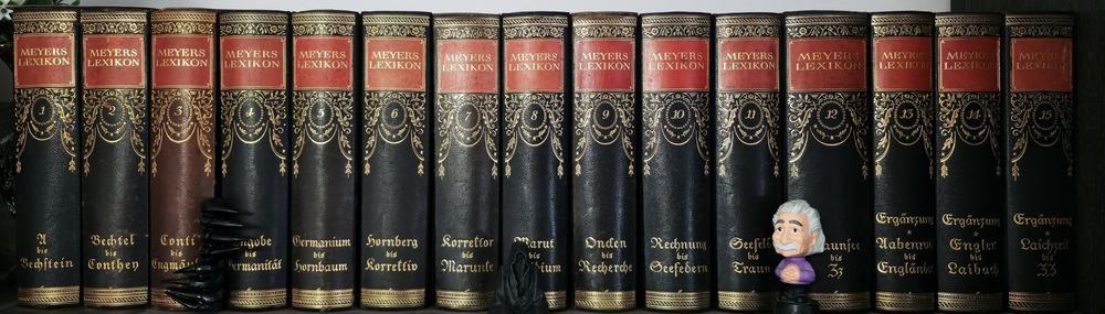 Meyers Lexikon - Ediția a 7-a (1924–1933) - Colecție Completă 15 Volum