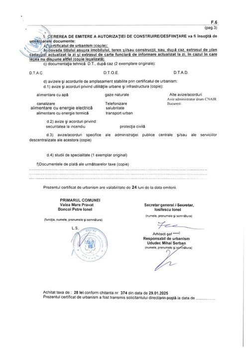 Teren 1.002 mp langa Manastirea Namaesti