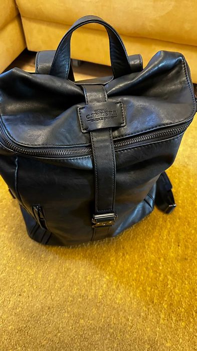Carrera Jeans Greg Black Rucsac Bag ca NOU business smart de barbati