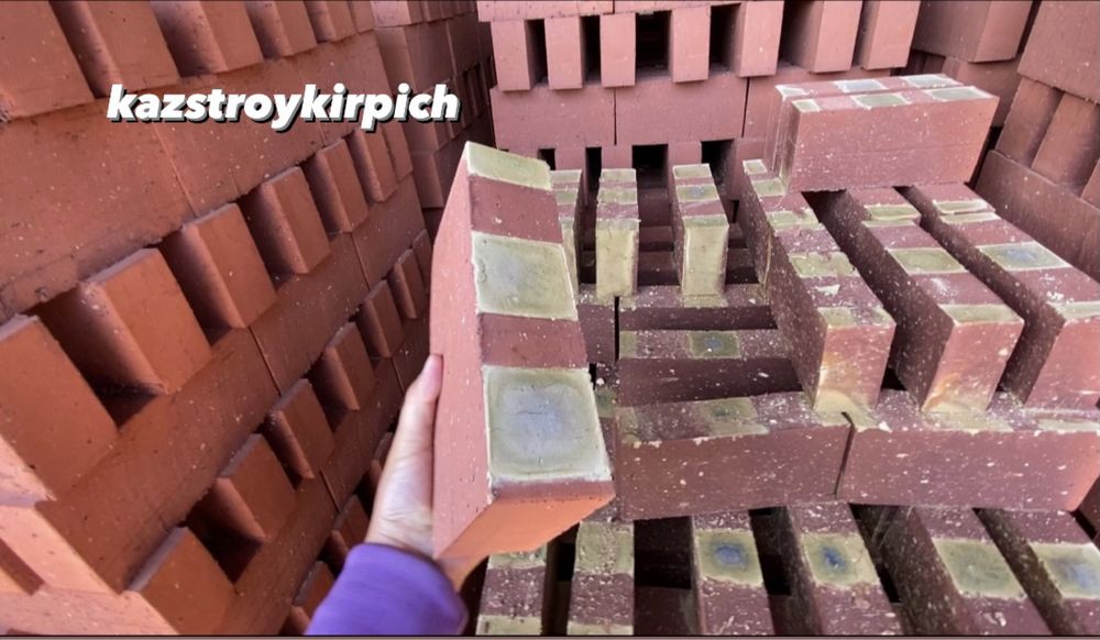 Красный кирпич жженый