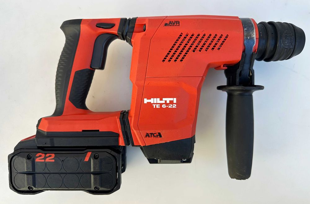 Hilti TE 6-22 AVR/ATC Nuron - Безчетков акумулаторен перфоратор перфектен!