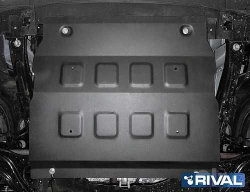 Защита картера + КПП + комплект крепежа, Rival, Chevrolet Tracker 2021