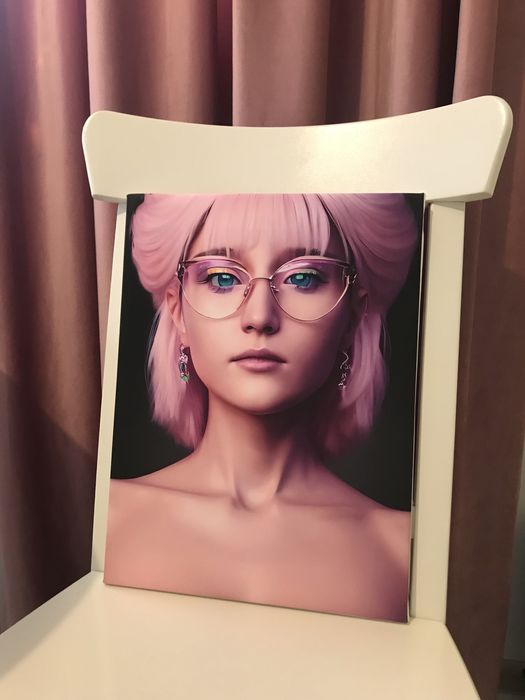 Tablou canvas - portretul tau AI (artificial intelligence)