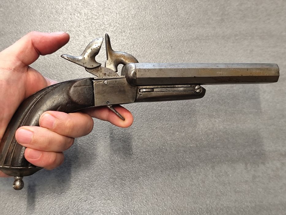 Колекционерски Двуцевен Пистолет / SPAIN 1860-1880г.