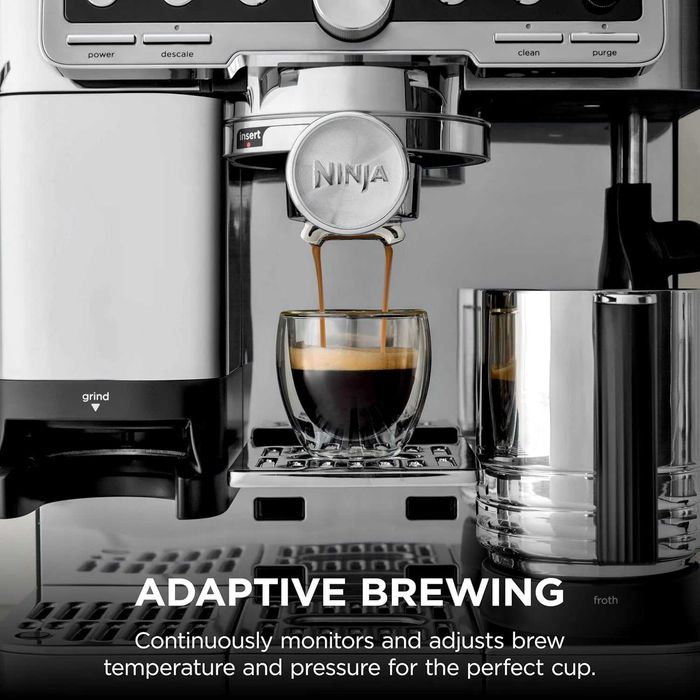 Комбинирана Кафемашина 3-в-1 Ninja Luxe Café Pro ES701EU Кафеавтомат (Еспресо, Филтър, Cold Brew)