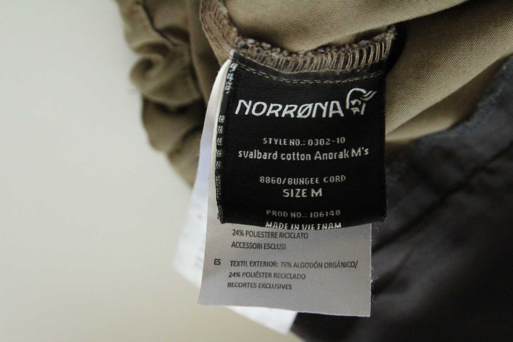 NORRONA Svalbard Cotton anorak - мъжки анорак, размер М