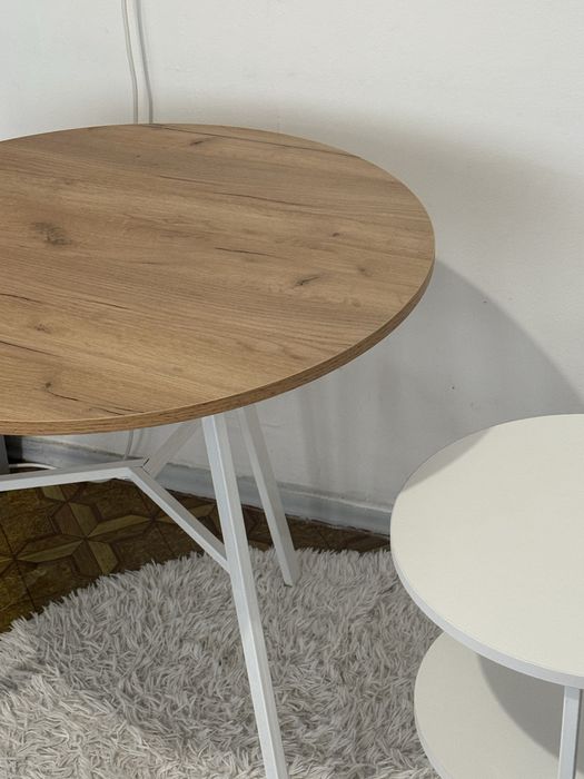 Тубочка и стол круглые б/у