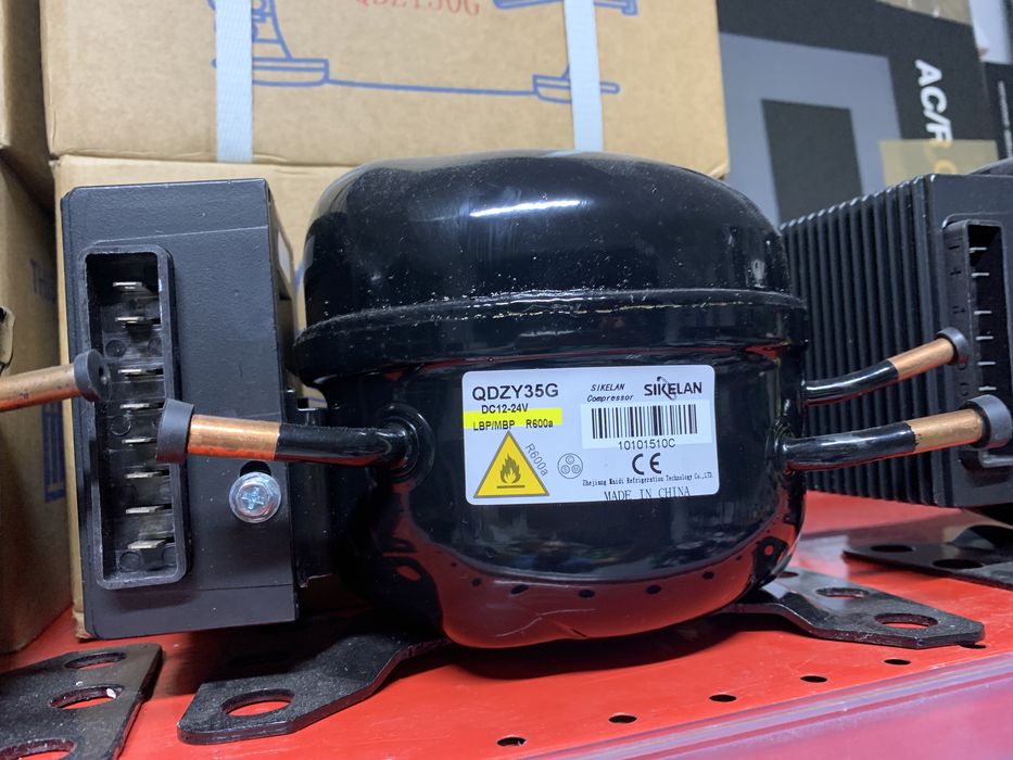Motor compresor frigider 12-24v qdzy qdzh bd35 bd25 bd50 nou