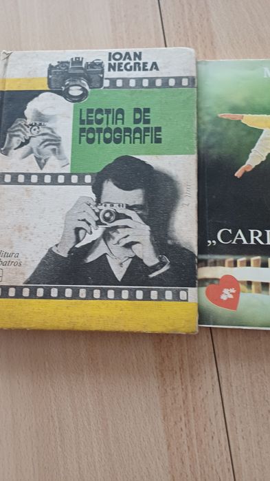 Carte ,,Lecția de fotografie " anul 1984