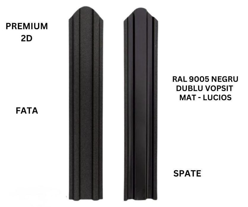 Sipca metalica premium 2D