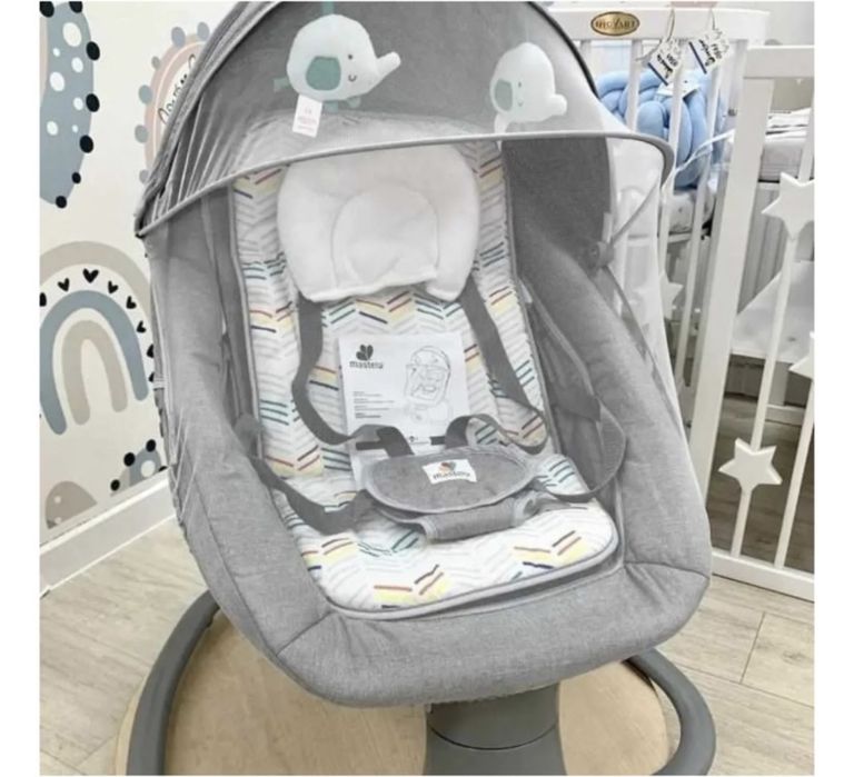 Детский шезлонг почти новый)