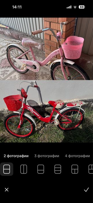 Велосипед детская