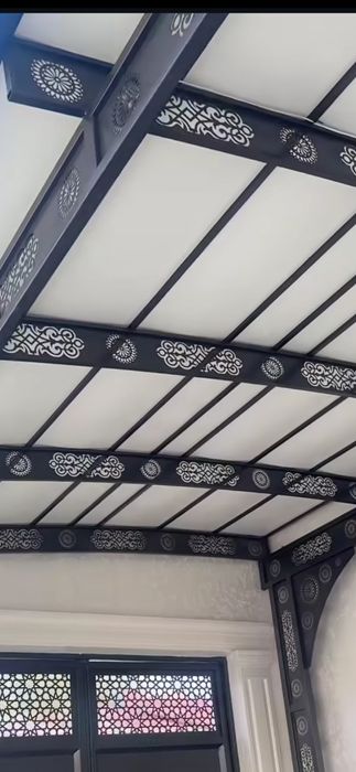 Дарвоза. Решотка, перила, навис.