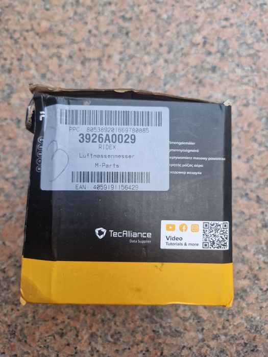 Senzor debit aer RIDEX 3926A0029