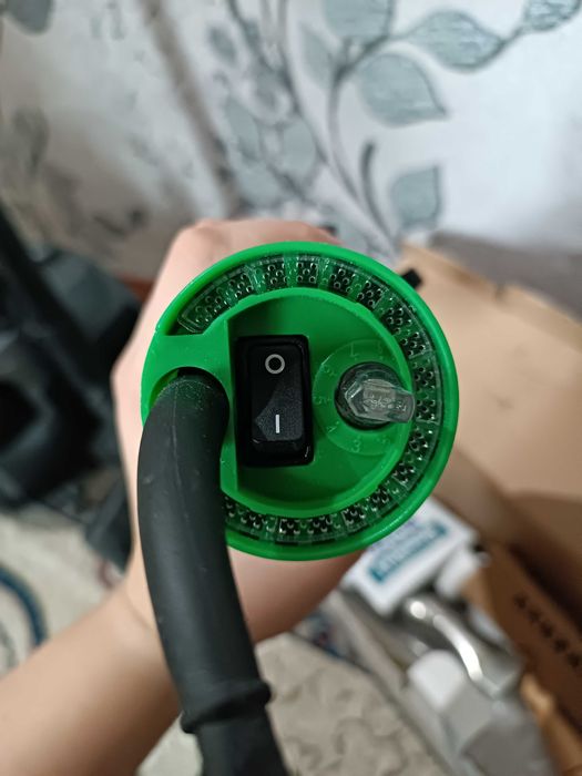 Фен строительный с регулировкой температуры для сварки