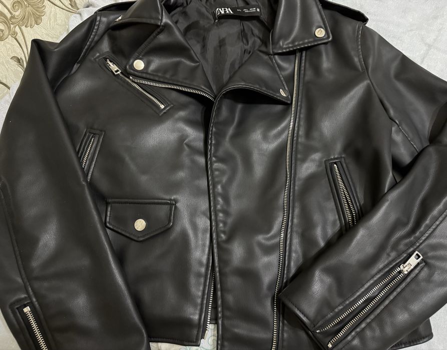 СРОЧНО! Куртка Zara (эко кожа)