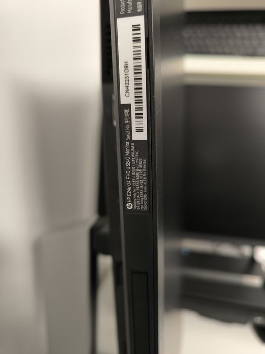 Monitor HP E24u G4 FHD 24”, stare foarte bună, 2022