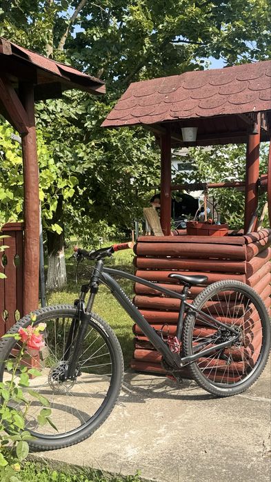Mountain Bike Rockrider Explorer 500, revizie făcută, furcă servisată, stare foarte bună