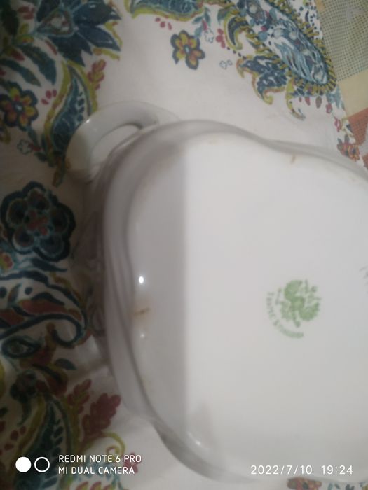 Супница Кузнецов М.С. 19век.1887г.винтаж.