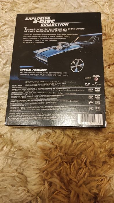 Fast & Furious 1-4 series - Бързи и Яростни 1-4 Епизода