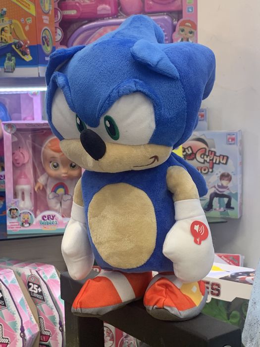 Плюшена играчка Соник/Sonic plush