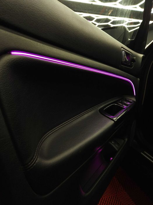 Kit lumini ambientale 18 in 1 acrilice bluetooth pentru Vw