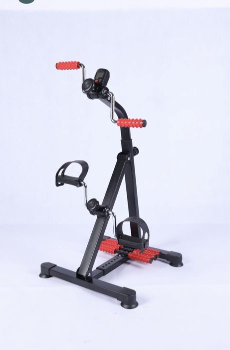 Мини велотренажер с массажером 3в1