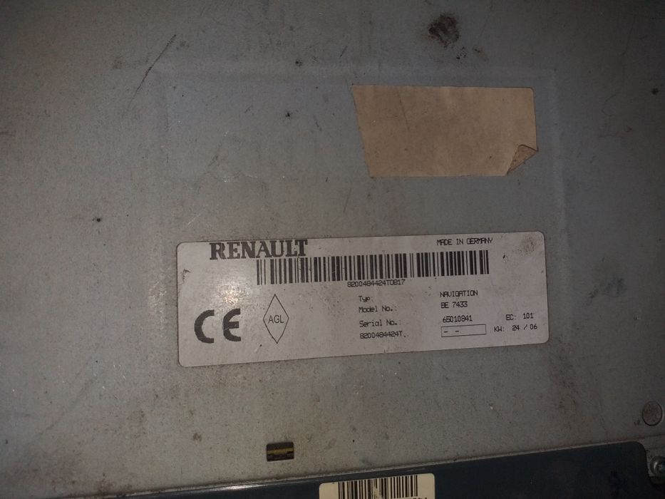 Radio Cd Cu Navigatie Renault Megan 2 Scenic 2 Carminat