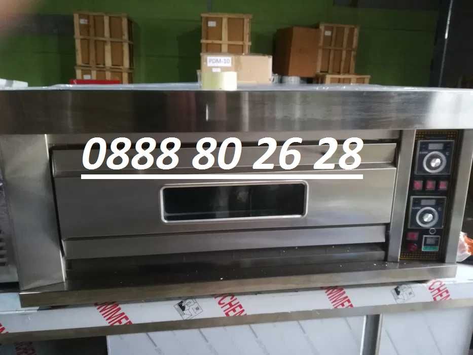 Фурна професионална за Пици, Закуски и Готвене 1ниво ,2нива,3нива