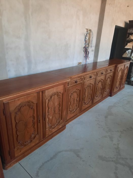 Mobilă stil baroc din lemn masiv