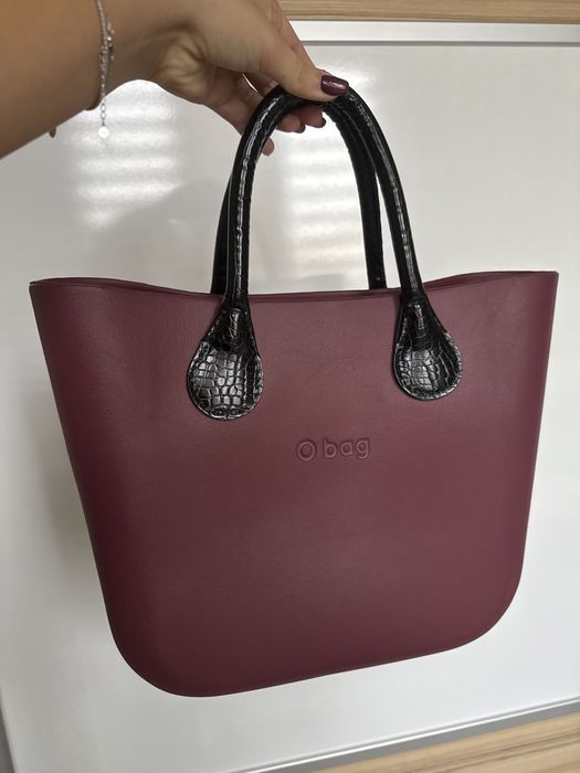O bag чанта бордо