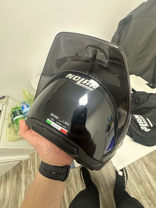 Vand casca nolan noua marimea L nefolosita + viziera neagra