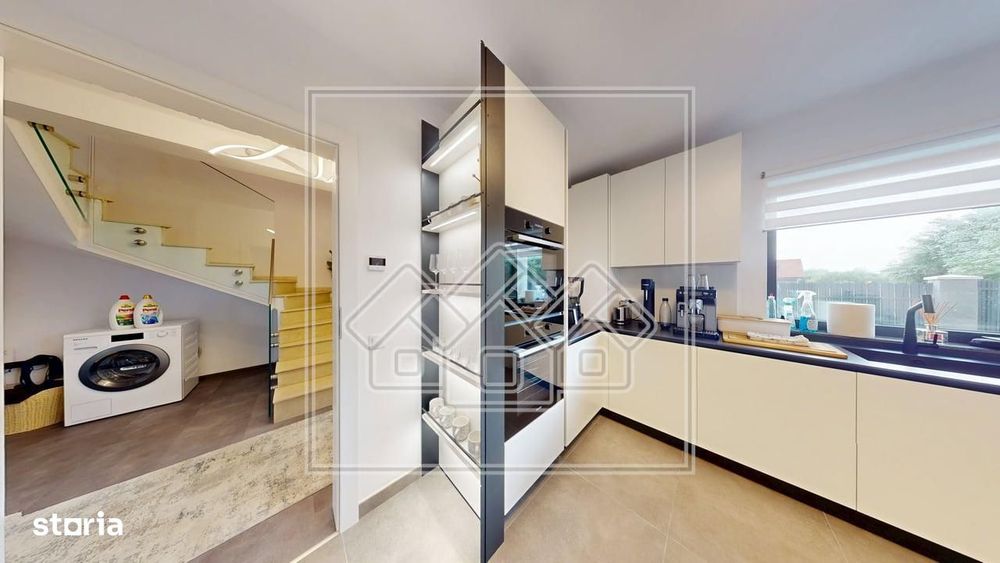 Casa de vânzare în Cristian, Sibiu — Construc?ie 2025, Mobilat? Rovere