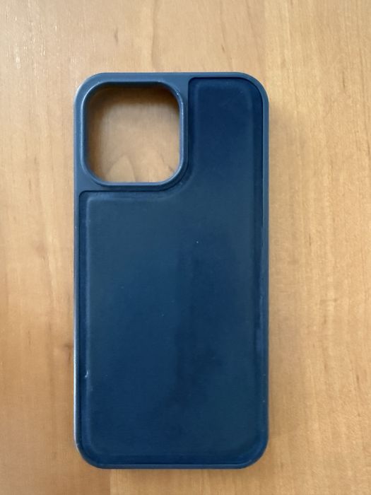Husă Cento Silicon iPhone 15 Pro Max – Albastru Închis / Bleomarin