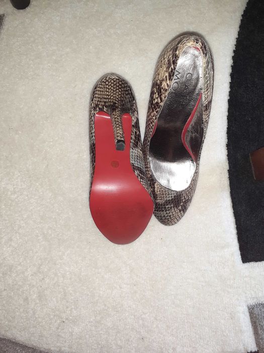 Pantofi Cafe Moda, piele, leopard sunt noi doar probati. Marimea 36