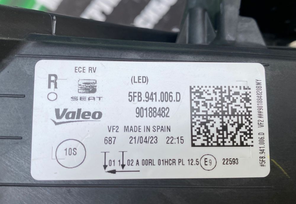 Фар far десен фарове за Сеат Леон Seat Leon 4