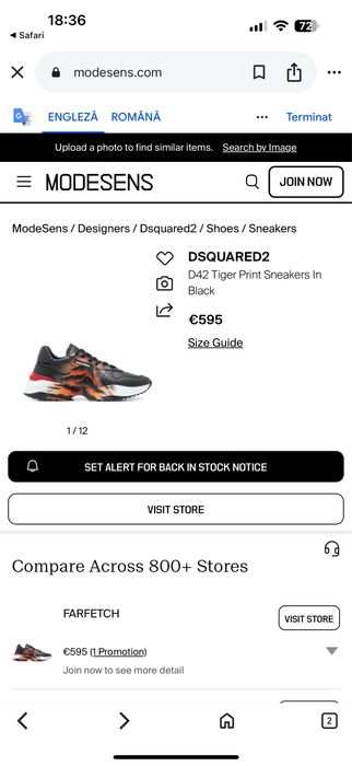 Incaltaminte DSQUARED2