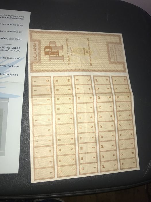 Bancnote colectionari