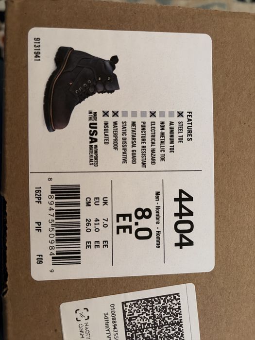 Зимние спец ботинки Red Wings EU40, EU41, EU42.5