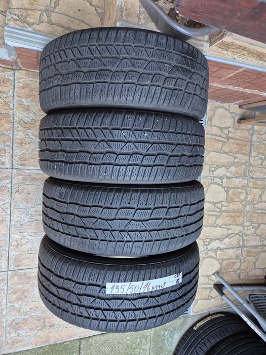Vând cauciucuri 195/50/16 M+S set complet imp Germania