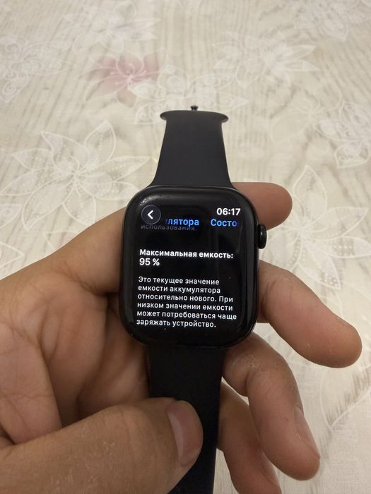 I watch 10/46 mm holati ideal kelip korvurasila