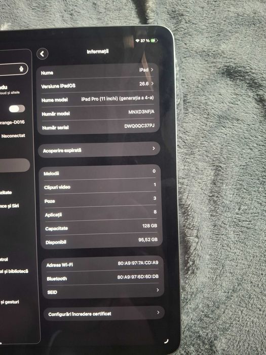 Ipad 11 pro generatia a-4-a