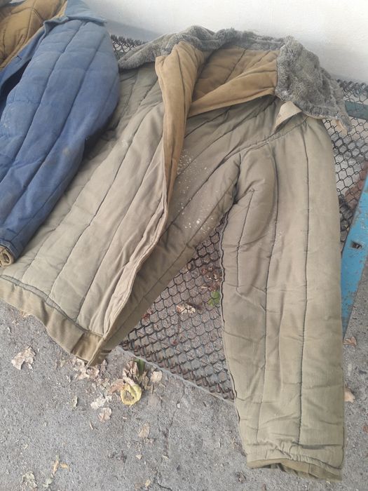 Рабочая одежда.,фуфайки.