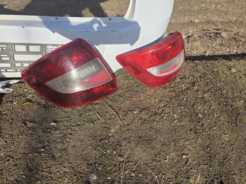 Бампер, крыла и задный габариты